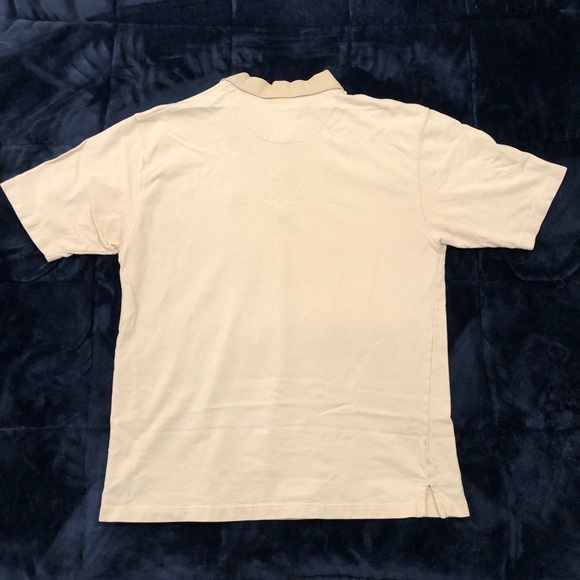 DisneyLand Resort Beige Off White Mickey Mouse Disney Golf Polo Shirt Mens XL - Picture 6 of 6